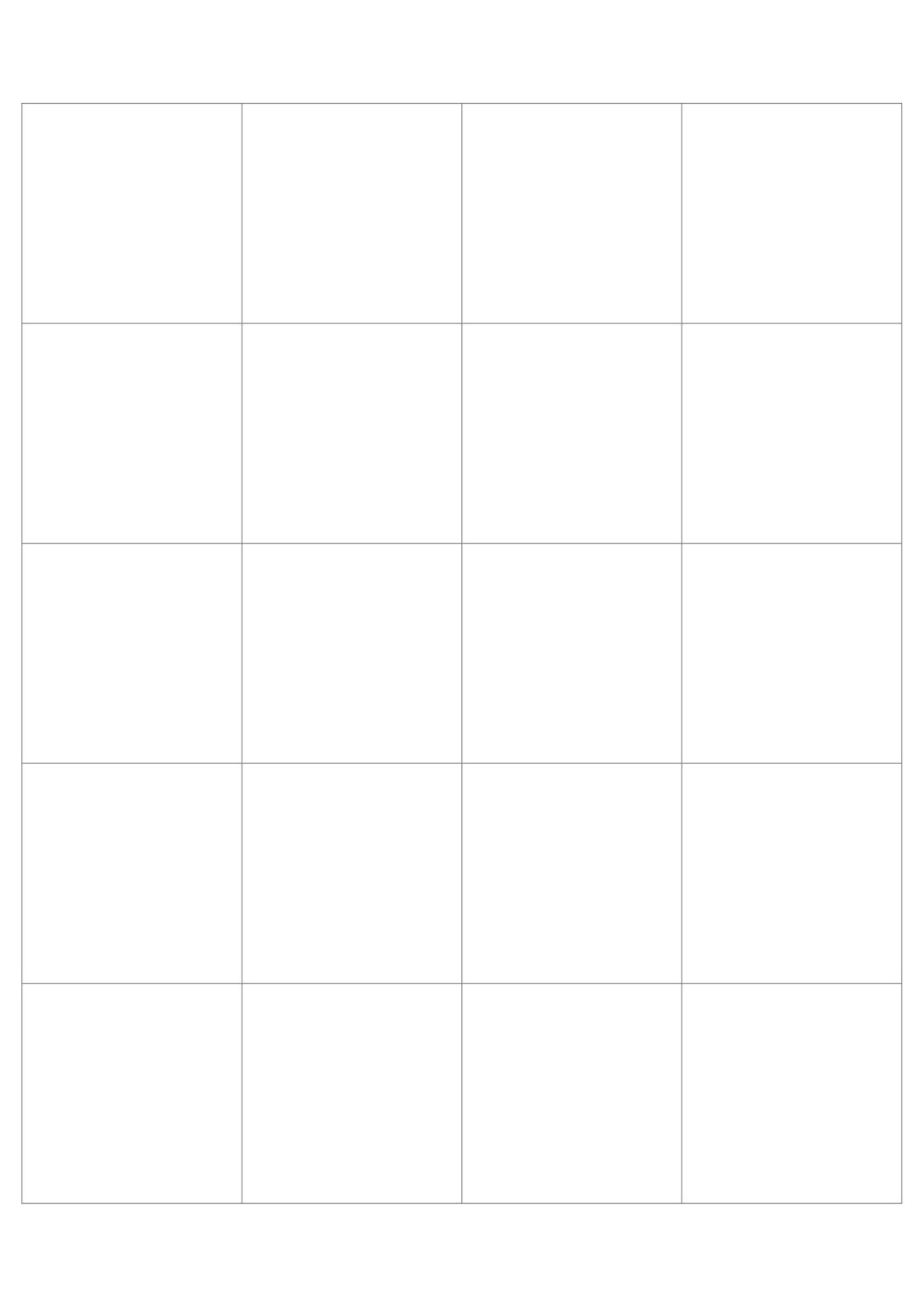 Grid Sheet For Drawing